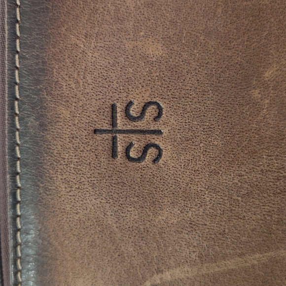 sTs Ranchwear Baroness Weezy Crossbody Brown Leather Conceal Carry - Picture 11 of 16